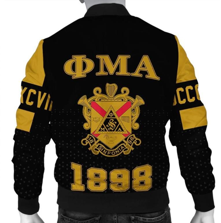 Africa Zone Jacket - MCM Phi Mu Alpha Sinfonia Bomber Jacket
