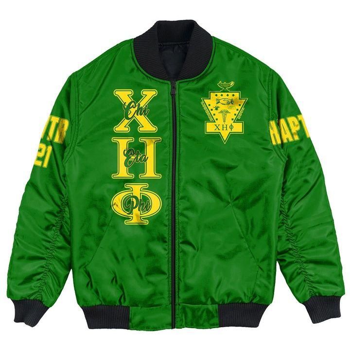 (Custom Personalised) Chi Eta Phi Bomber Jacket RLT13
