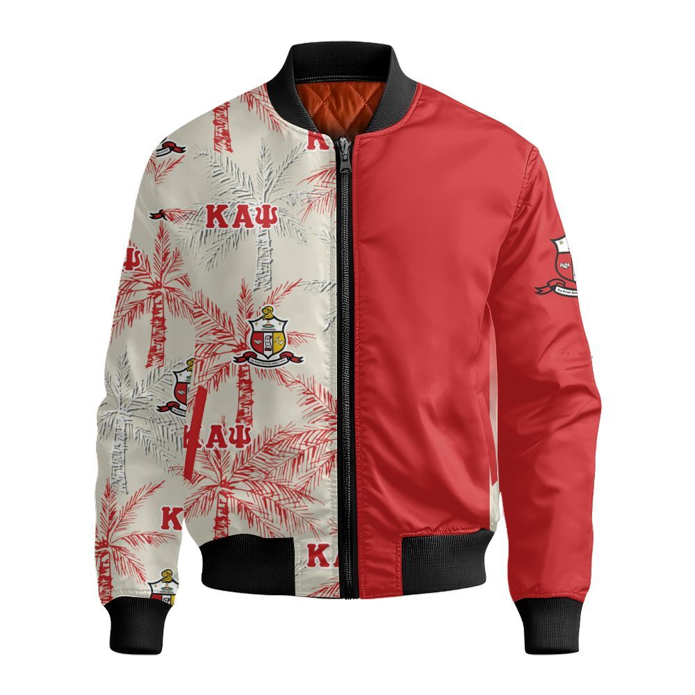 Ireishprint ΚΑΨ Hawaii Short, Palm Tree Hawaii Short ΚΑΨ Fraternity Bomber Jacket
