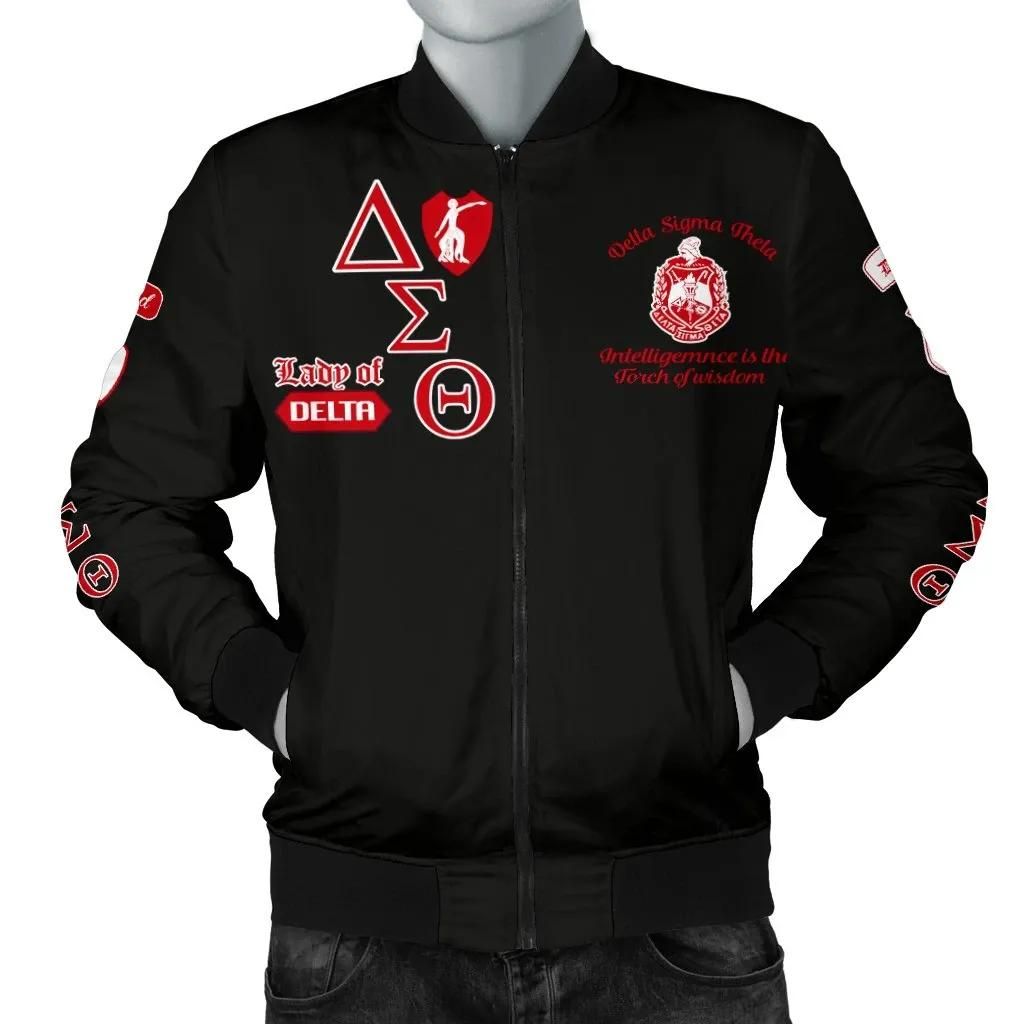 DELTA SIGMA THETA Men's Bomber Jacket A31