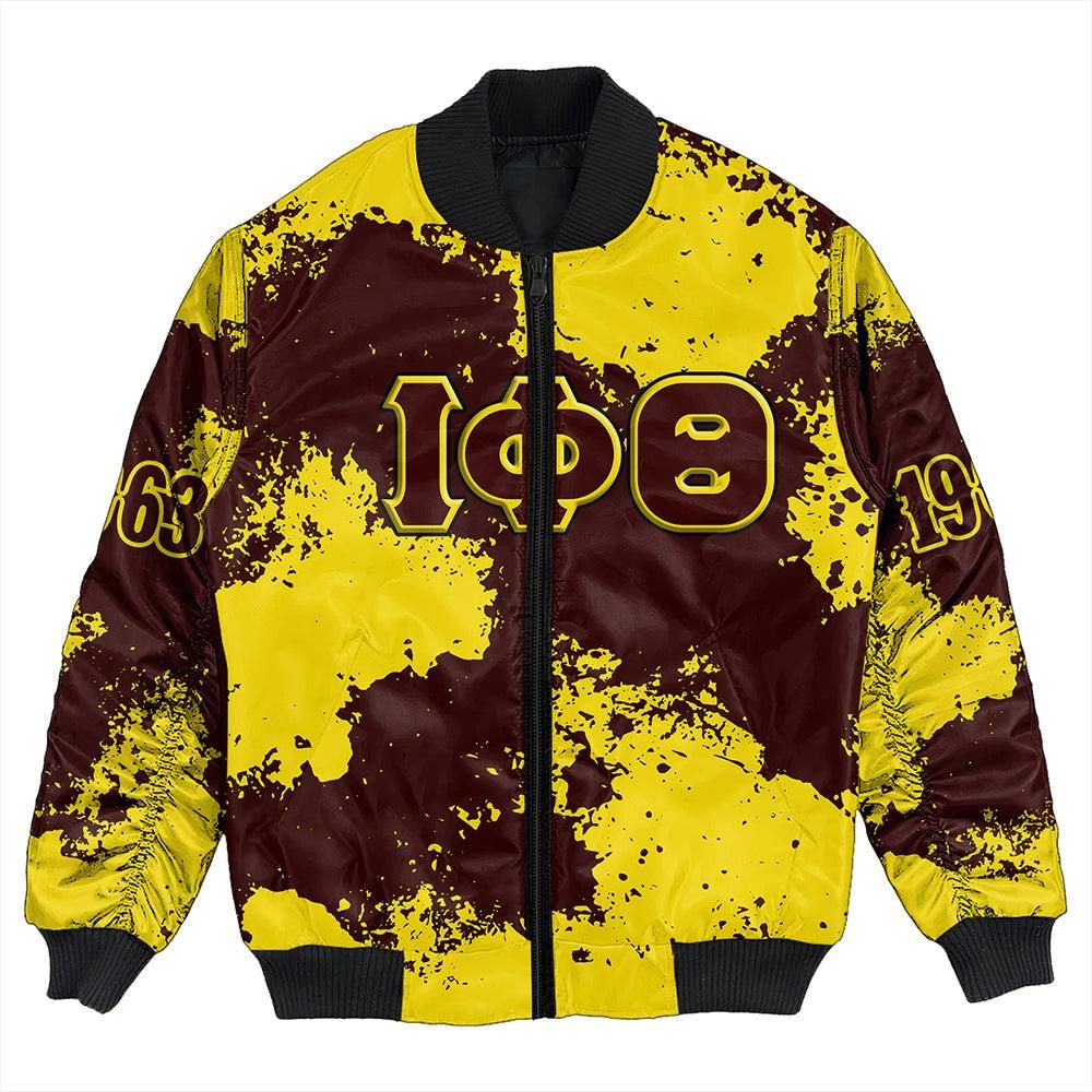 Iota Phi Theta Sublimation Bomber Jacket T09