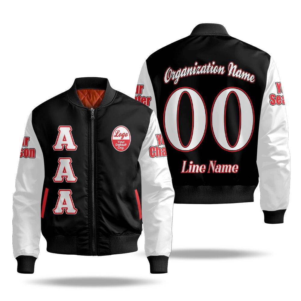 Custom Chapter Bomber Jacket, Delta Sigma Theta 1913 Sisterhood Sorority Bomber Jacket