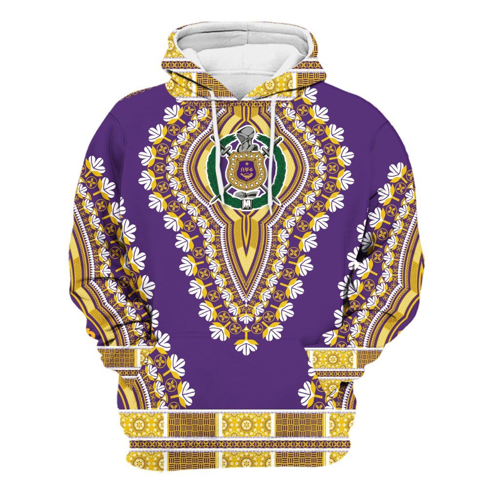 Ireishprint ΩΨΦ Shirt, African Dashiki Style ΩΨΦ Fraternity Hoodie