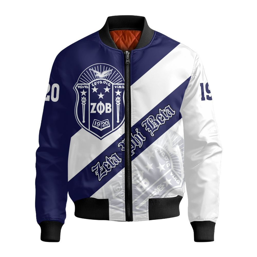 Ireishprint Zeta Phi Beta Polo Shirt, Zeta Phi Beta Tech Style Zeta Phi Beta Sorority Bomber Jacket