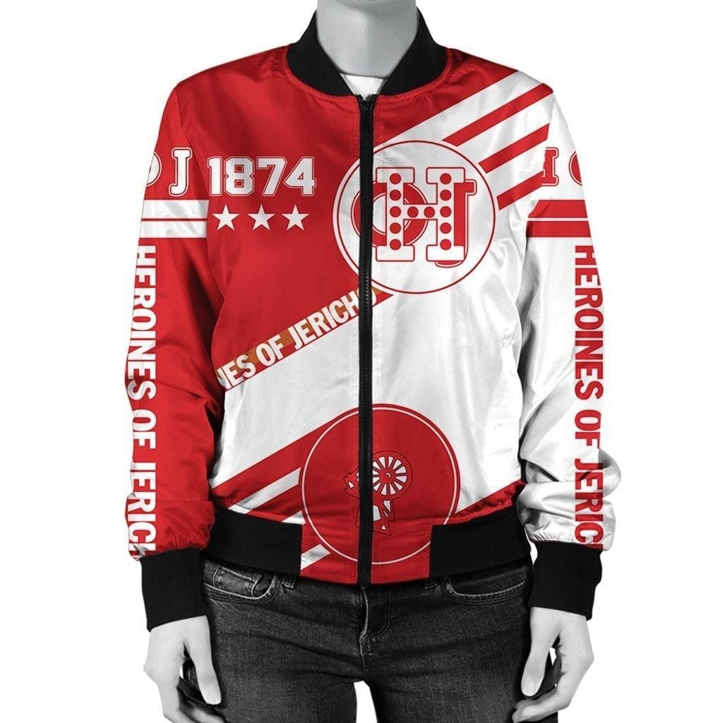 African Jacket - Heroines Of Jericho Swift Balls Bomber Jacket