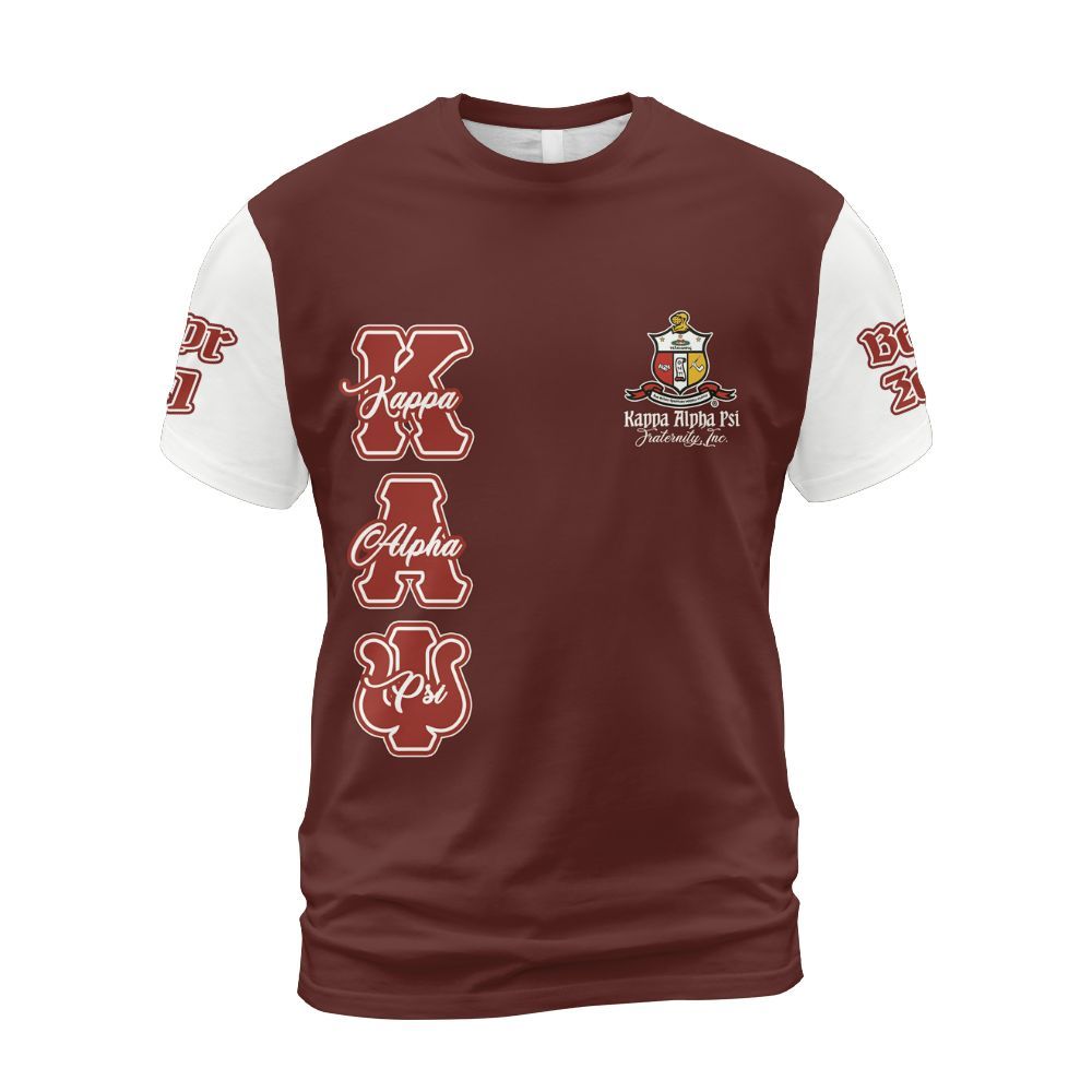 Ireishprint ΚΑΨ Custom Chapter Shirt, Krimson Diamond Canes 1911 Fraternity Shirt