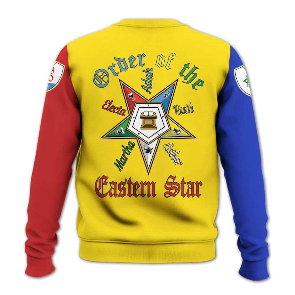 Ireishprint OES Custom Legacy Shirt, Ruth Pentagon Sisters Order Of The Eastern Star OES Sweatshirt