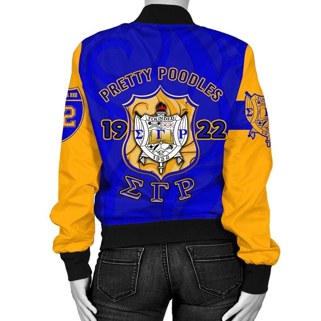 Sigma Gamma Rho Pretty Poodles Bomber Jacket