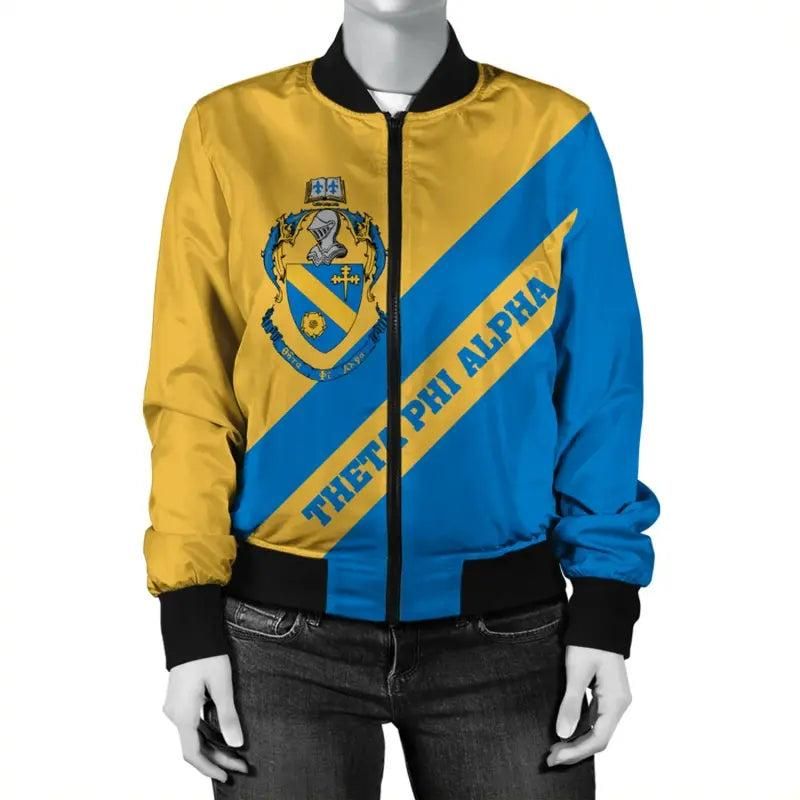 Tech Style Theta Phi Alpha Bomber Jacket RLT8