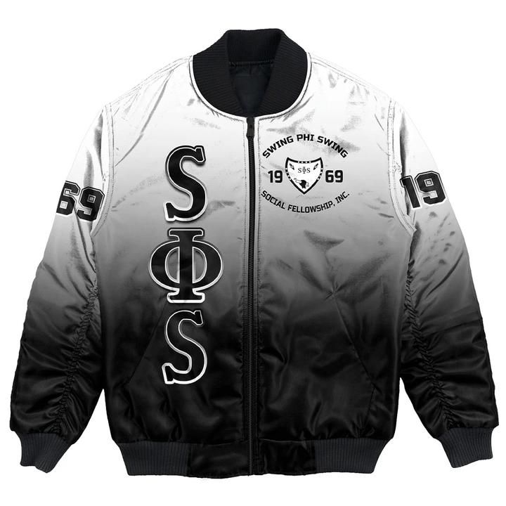 Swing Phi Swing Gradient Bomber Jacket RLT13