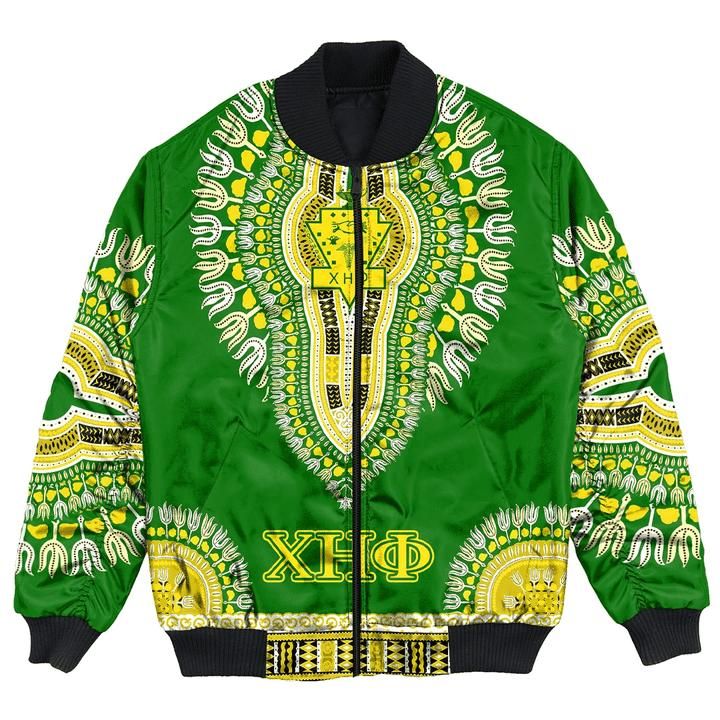 Chi Eta Phi Dashiki Bomber Jacket RLT13