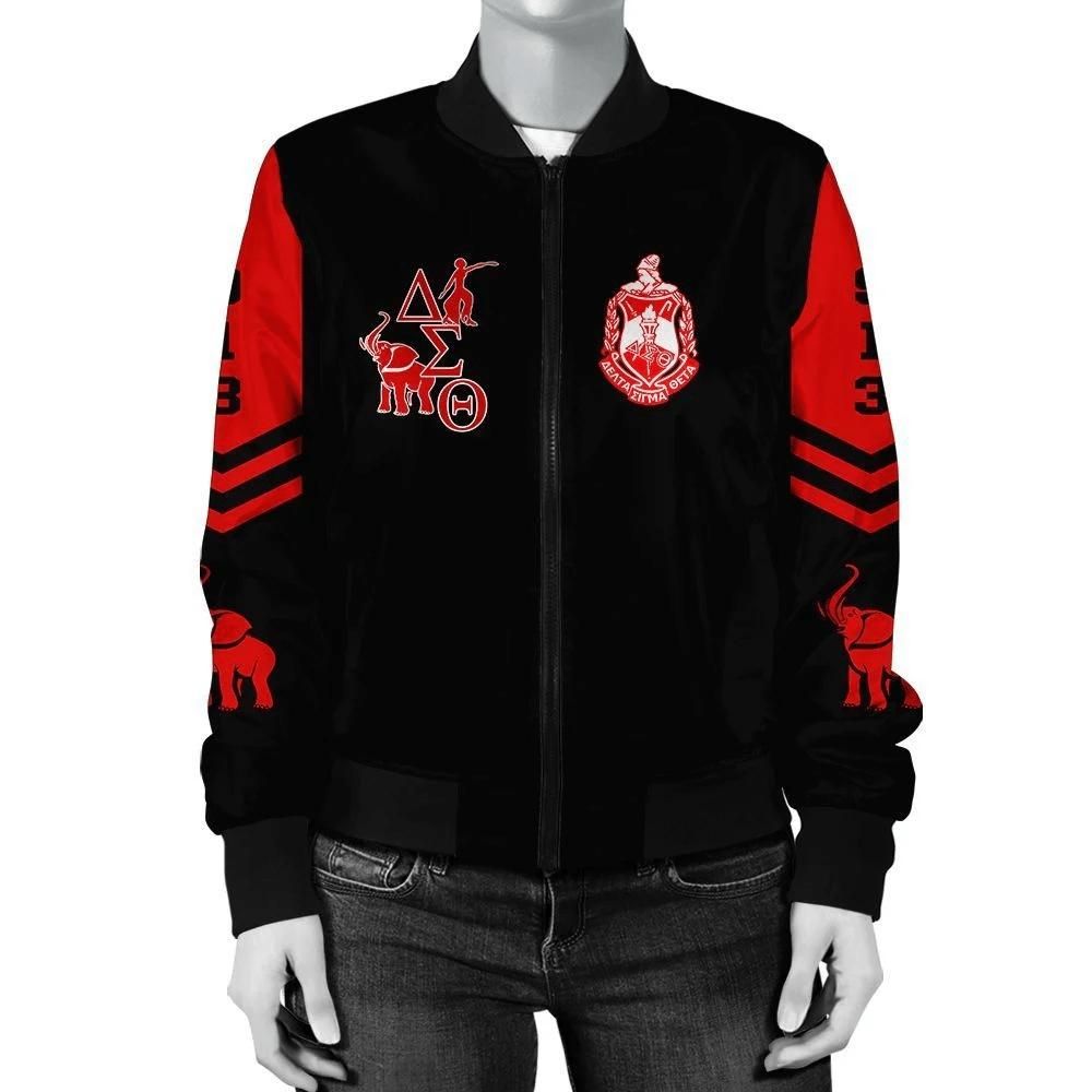 Getteestore Jacket - Delta Sigma Theta Phenomenal Bomber Jacket A31