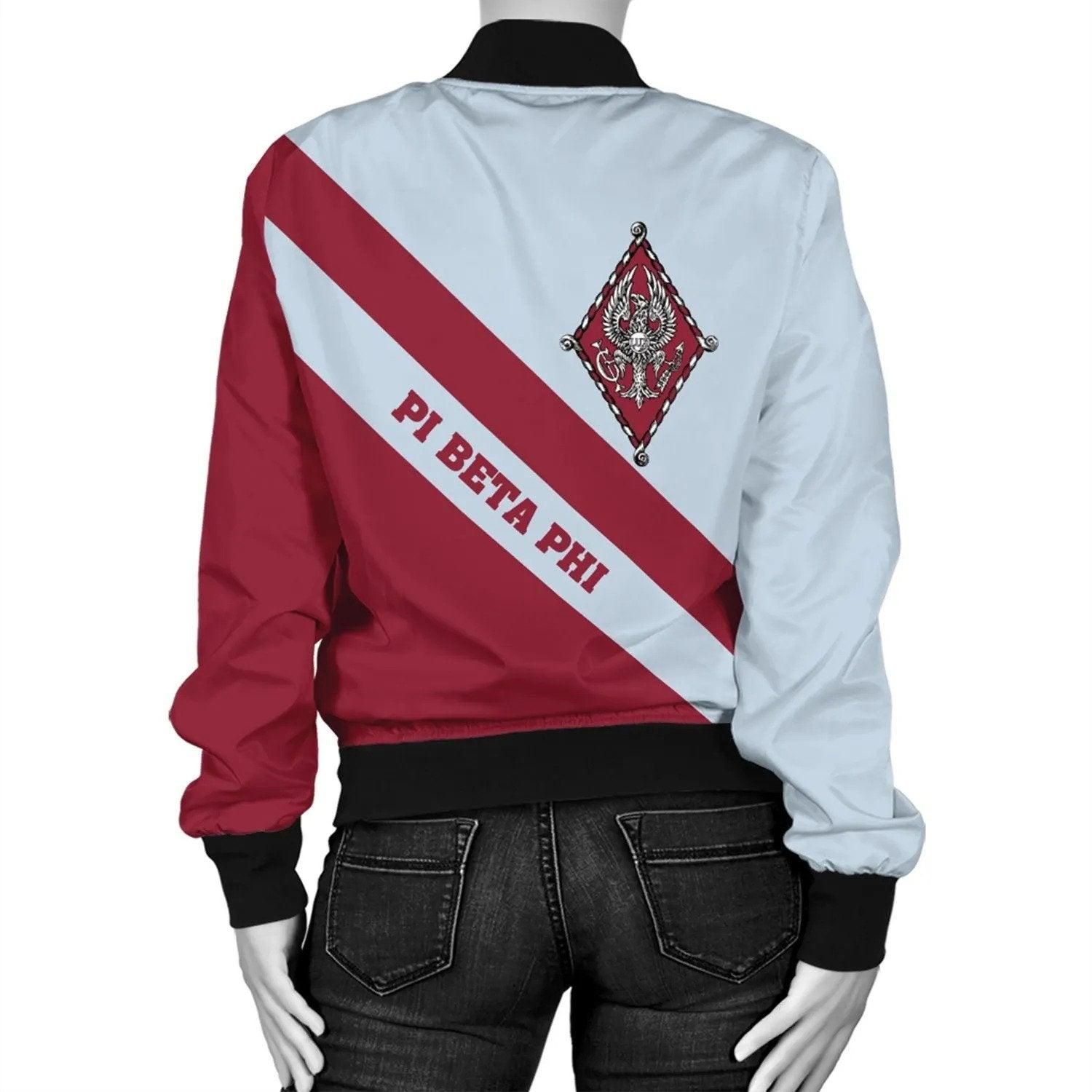 Tech Style Pi Beta Phi Bomber Jacket RLT8