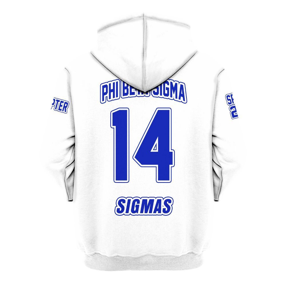 Ireishprint ΦΒΣ Custom Chapter Shirt, Personalized White Royal Blue Shirt ΦΒΣ Fraternity Hoodie