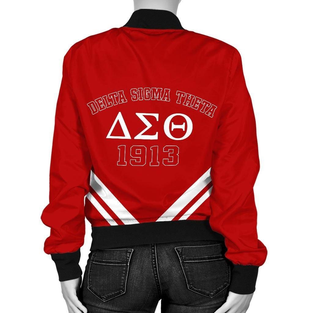 Delta Sigma Theta Modern Girl Bomber Jacket