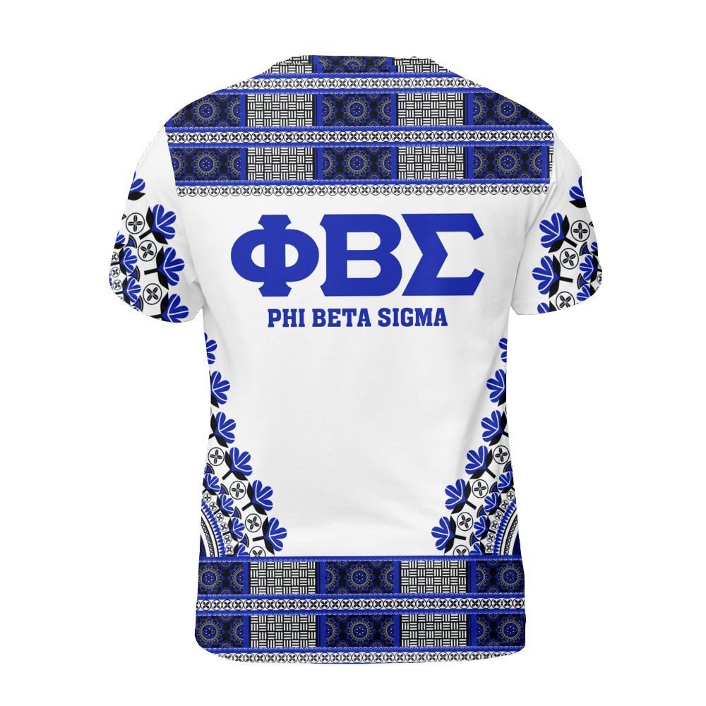 Ireishprint ΦΒΣ Shirt, African Dashiki Shirt ΦΒΣ Fraternity Shirt