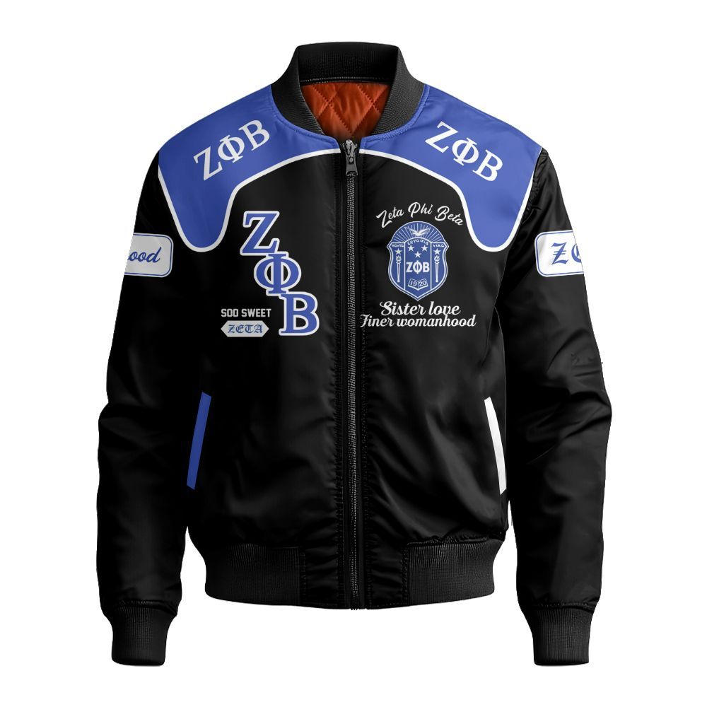 Ireishprint Zeta Phi Beta Polo Shirt, Zeta Phi Beta Style Z Phi B 1920 Dove Curve Style 1913 Sorority Bomber Jacket