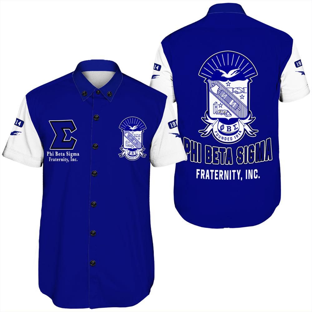 Phi Beta Sigma Varsity Short Sleeve Shirt T09