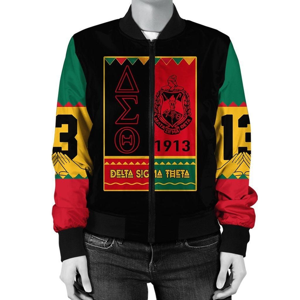 Delta Sigma Theta Black History Month Bomber Jacket