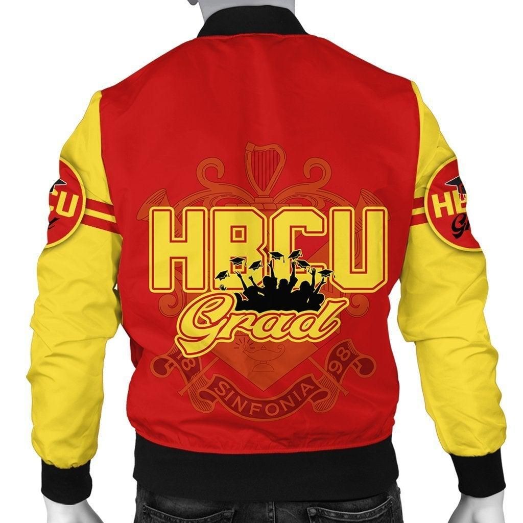 African Jacket - Phi Mu Alpha Sinfonia HBCU Grad Bomber Jacket